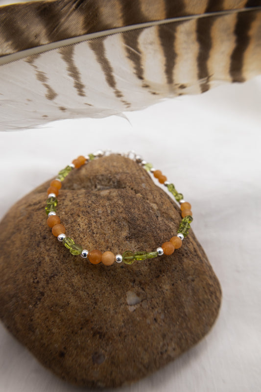 Armband "Blütenknopse"