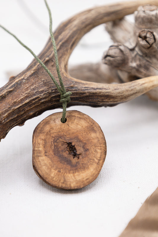 Baumperlenhalskette Eiche#1