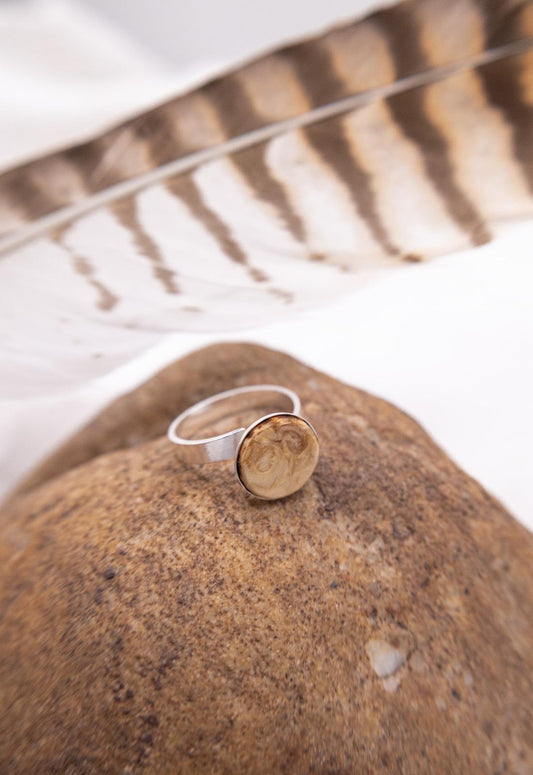 Ring Fichte#1 silver
