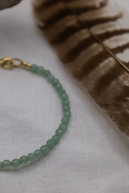 Waldruhe - grüner Aventurin