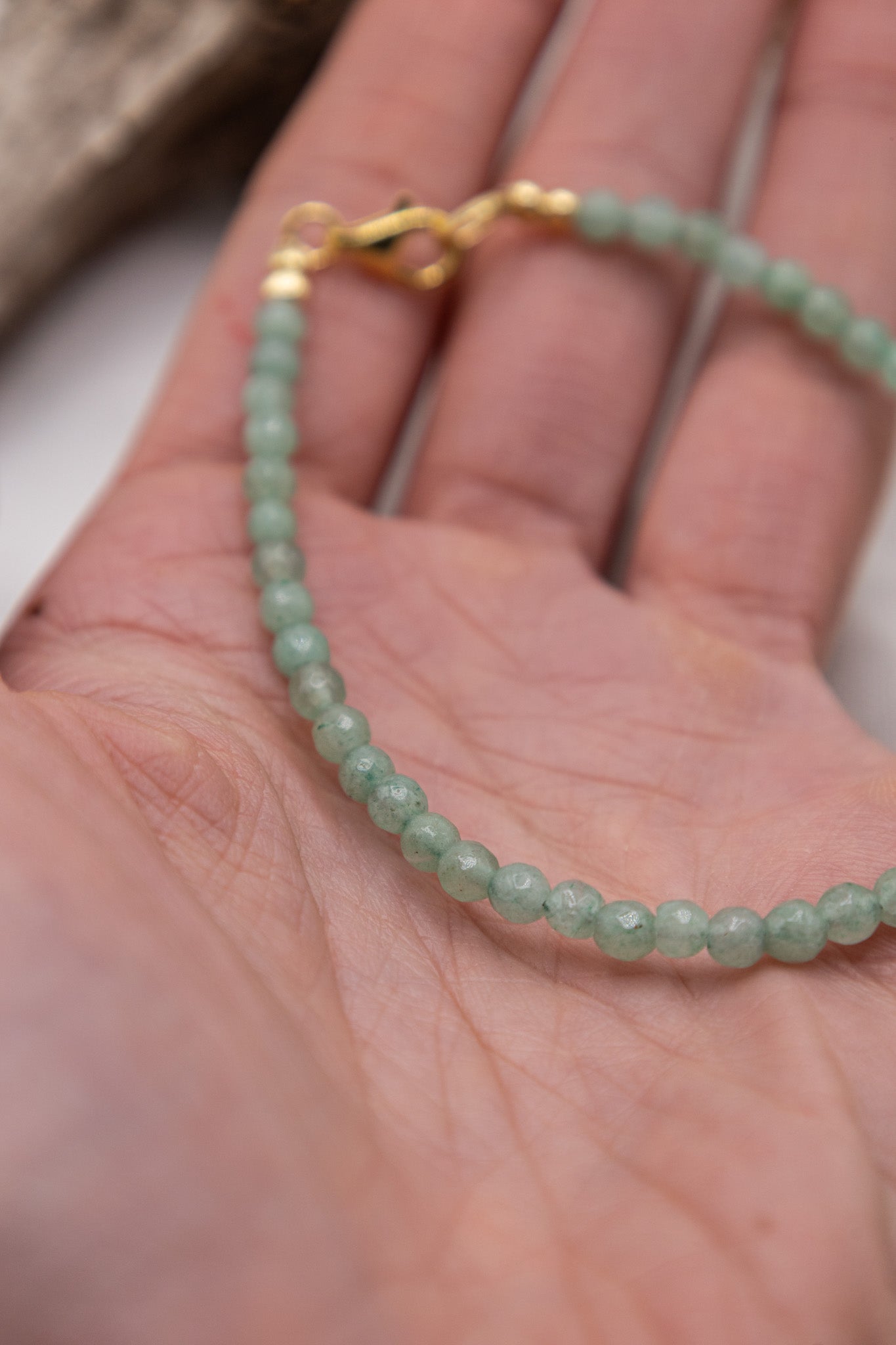 Waldruhe - grüner Aventurin