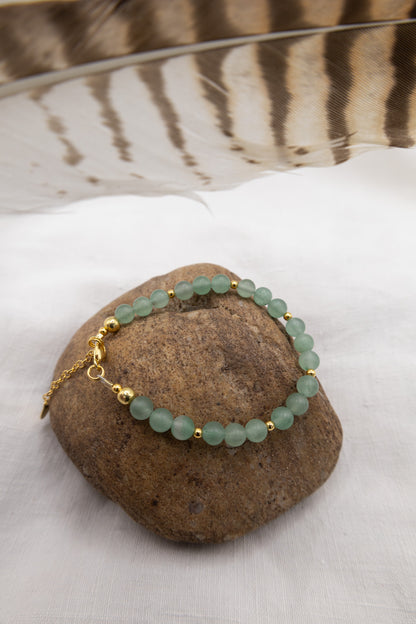 Armband "Blattglanz"
