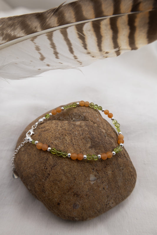 Armband "Blütenknopse"