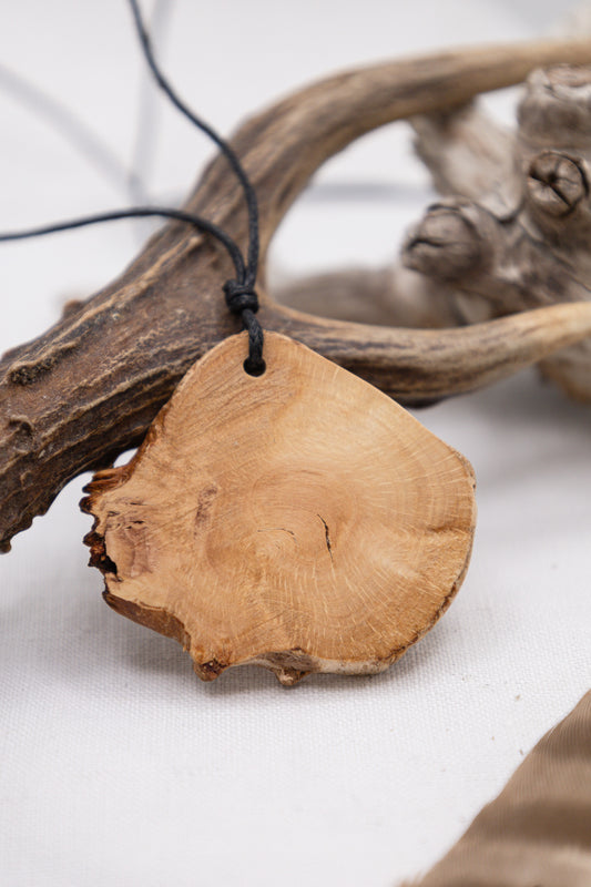 Baumperlenhalskette Buche#2